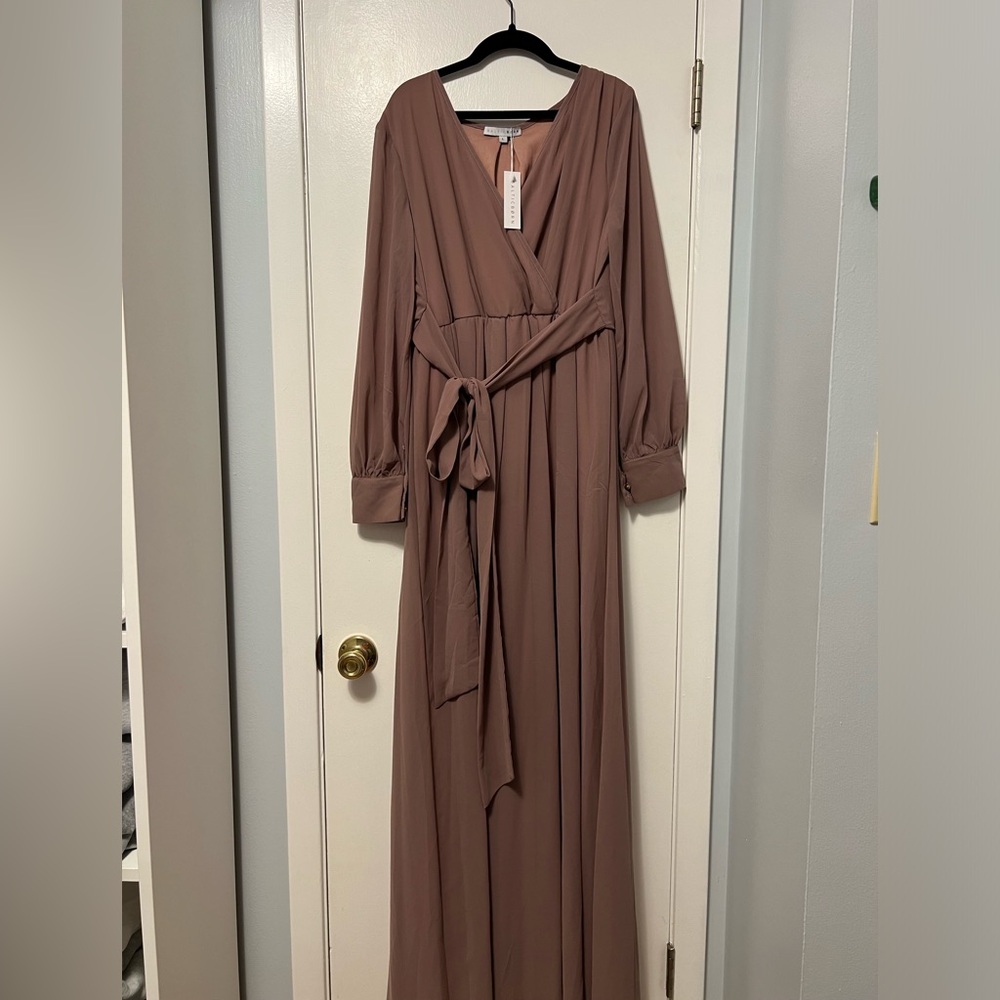 Baltic Born maxi mauve dress